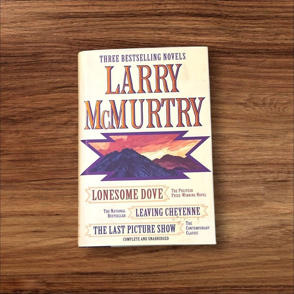 Larry McMurtry Three Bestselling Novels Lonesome Dove 1994 Hardcover